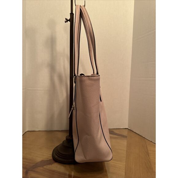 Guess Faux Pebbled Leather Purse Pink - Picture 3 of 14